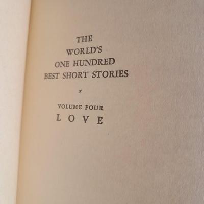 Three vintage hardback books Humor, Courage, and Love Grant Overton Funk & Wagnalls