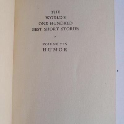 Three vintage hardback books Humor, Courage, and Love Grant Overton Funk & Wagnalls
