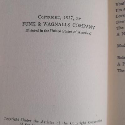 Three vintage hardback books Humor, Courage, and Love Grant Overton Funk & Wagnalls