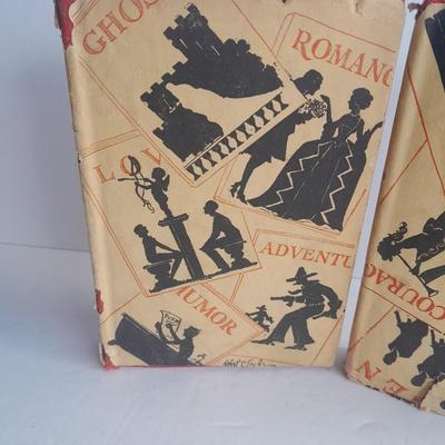 Three vintage hardback books Humor, Courage, and Love Grant Overton Funk & Wagnalls