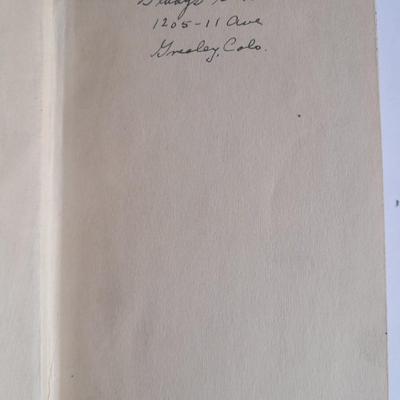 Three vintage hardback books Humor, Courage, and Love Grant Overton Funk & Wagnalls