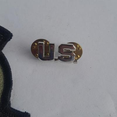 Military Velcro backed patches and Vanguard Military pins and bars