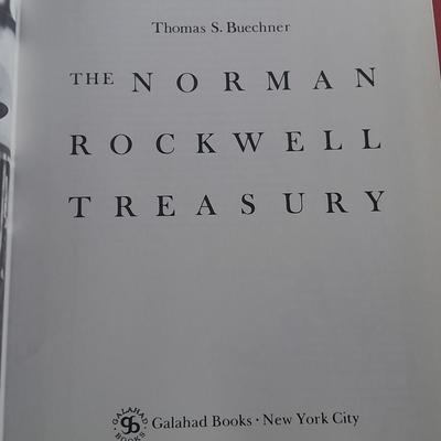 Norman Rockwell Books and POST Magazine with Norman Rockwell