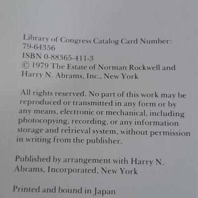 Norman Rockwell Books and POST Magazine with Norman Rockwell