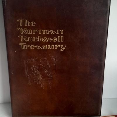 Norman Rockwell Books and POST Magazine with Norman Rockwell