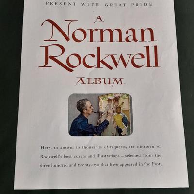 Norman Rockwell Books and POST Magazine with Norman Rockwell