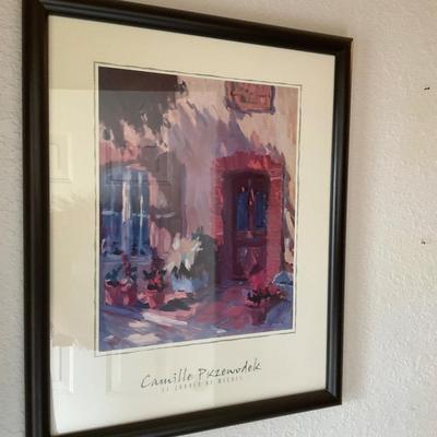 Framed Print signed.