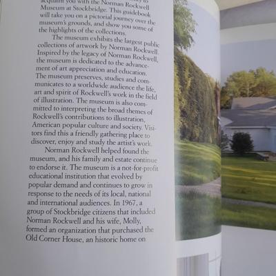 Large size Hardback Norman Rockwell Book, and Norman Rockwell Museum at Stockbridge book