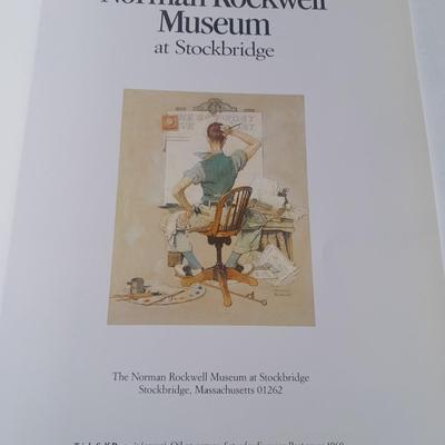 Large size Hardback Norman Rockwell Book, and Norman Rockwell Museum at Stockbridge book