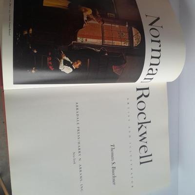Large size Hardback Norman Rockwell Book, and Norman Rockwell Museum at Stockbridge book