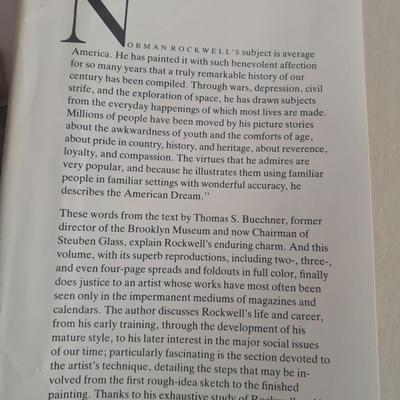 Large size Hardback Norman Rockwell Book, and Norman Rockwell Museum at Stockbridge book