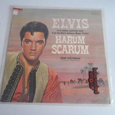 Vintage 12" Vinyl LP Record Elvis Presley Harum Scarum Soundtrack Excellent Condition