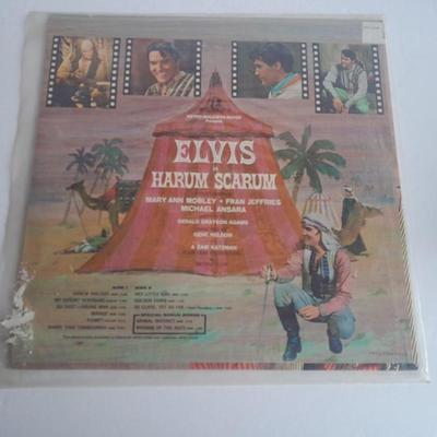 Vintage 12" Vinyl LP Record Elvis Presley Harum Scarum Soundtrack Excellent Condition