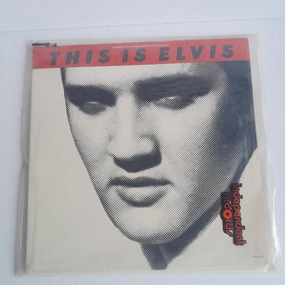 Vintage 1981 Vinyl LP â€œThis is Elvisâ€ 12" Record in Great condition