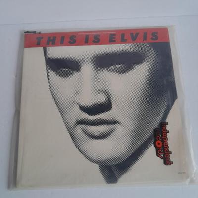 Vintage 1981 Vinyl LP â€œThis is Elvisâ€ 12" Record in Great condition