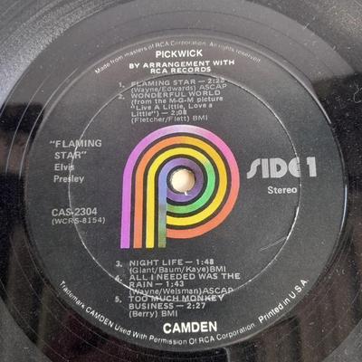 Elvis Presley Sings Flaming Star 12" Vinyl Record LP Record in Great condition 1969