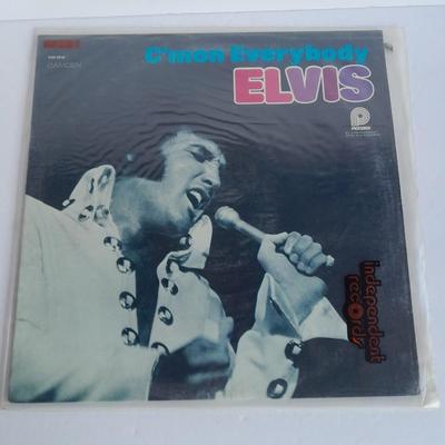 Elvis Presley C'mon Everybody 12" Vinyl LP 1975 Pickwick Record in Great condition!