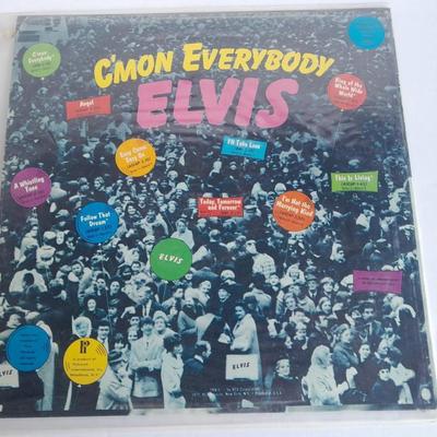Elvis Presley C'mon Everybody 12" Vinyl LP 1975 Pickwick Record in Great condition!