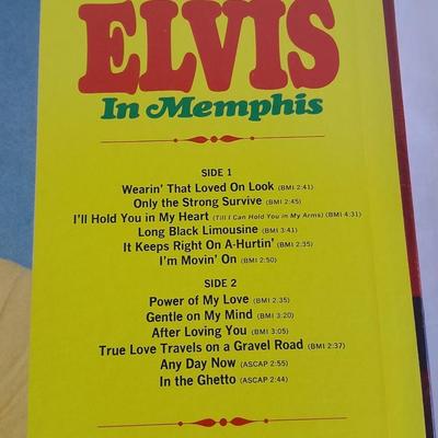Elvis Presley FROM ELVIS IN MEMPHIS Vinyl LP  12" album RCA VICTOR Record in Great condition! 1969
