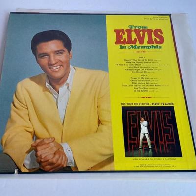 Elvis Presley FROM ELVIS IN MEMPHIS Vinyl LP  12" album RCA VICTOR Record in Great condition! 1969