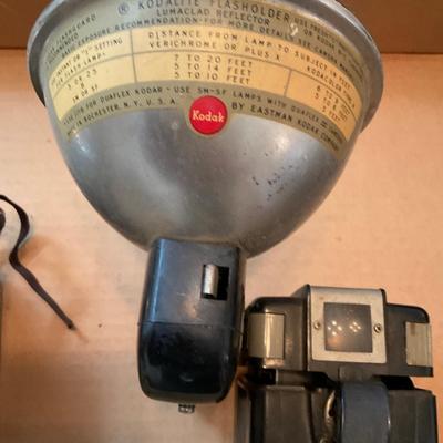 Three vintage Cameras