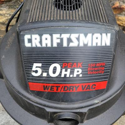 Craftsman 5.0HP Wet/Dry Vac (1G-DW)