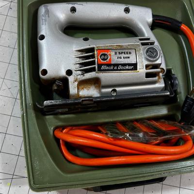 Black & Decker Jig Saw W/ Case 