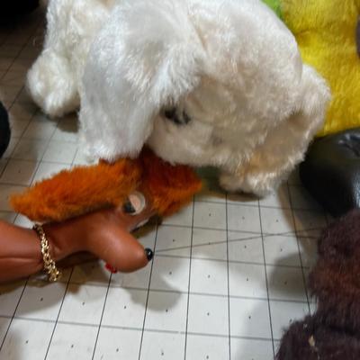 Vintage Donkey, Puppies and Poodles, Rubber Faced Rabbit 