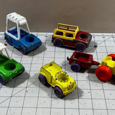 Tootsie Toy Die Cast Cars (5) 