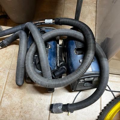 Dirt Devil Canister Vacuums with hoses and some Attachments 