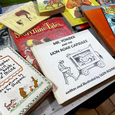 Large Vintage Children Book Lot 