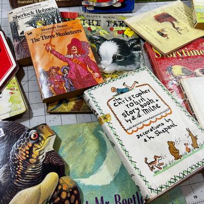 Large Vintage Children Book Lot 