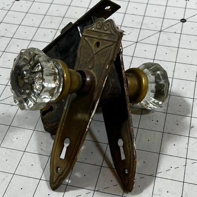 Antique Door Knob Set 