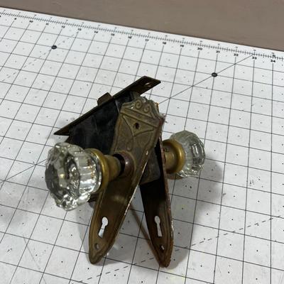 Antique Door Knob Set 