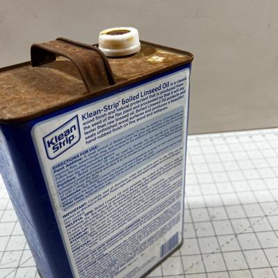 A Gallon of Boiled Linseed Oil 