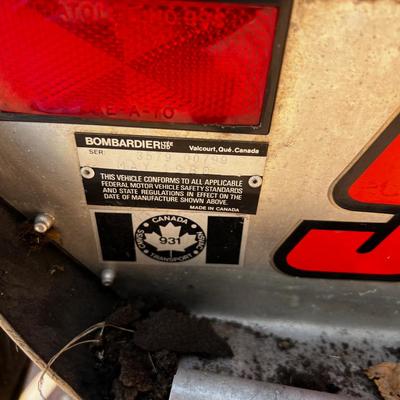 Snowmobile 1985 Blizzard 9500