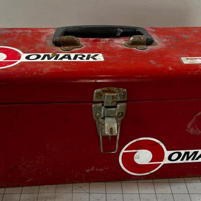 Red Metal Tool Box 