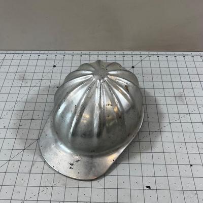 Vintage All Metal Hard Hat