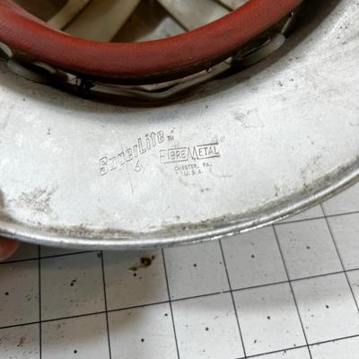 Vintage All Metal Hard Hat