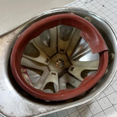 Vintage All Metal Hard Hat