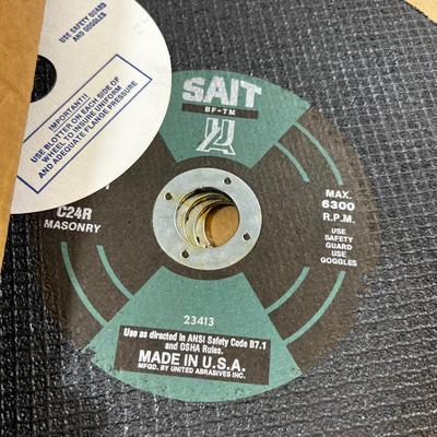 Larger, Masonry Cut off wheels, NEW 