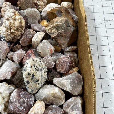 Box of Amazing ROSE Quartz 