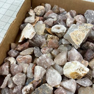 Box of Amazing ROSE Quartz 