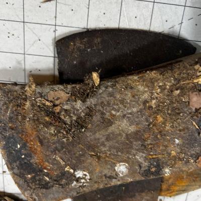 3 Ax Heads - 1 Double Bit and 2 Single bit