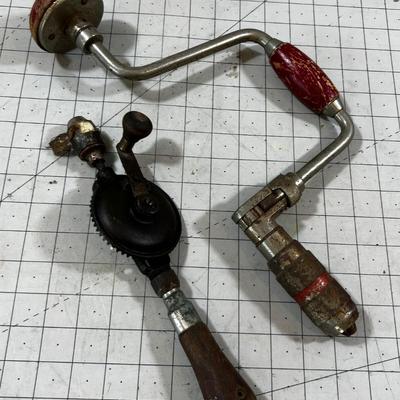 2 Antique Drills 