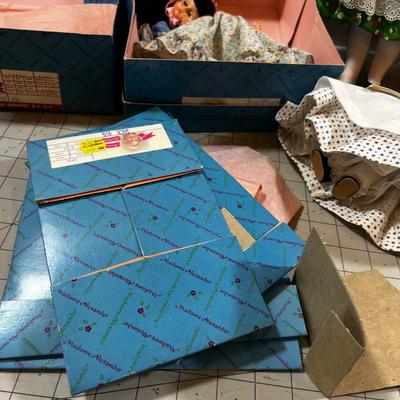 Madam Alexander (3) I with Broken Head and Pieces and Parts for.  