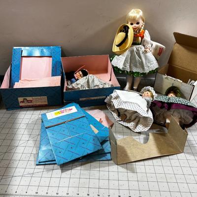 Madam Alexander (3) I with Broken Head and Pieces and Parts for.  