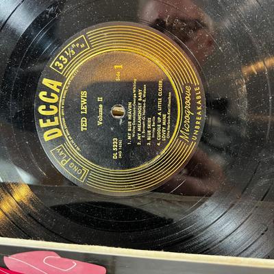 2 Metal Containers full of 78 Records 