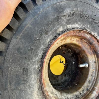 (2) ATV Tires on Rims 12.2-08