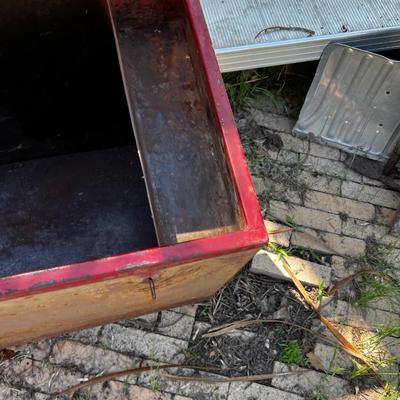 Truck Bed Box Rusty Metal 